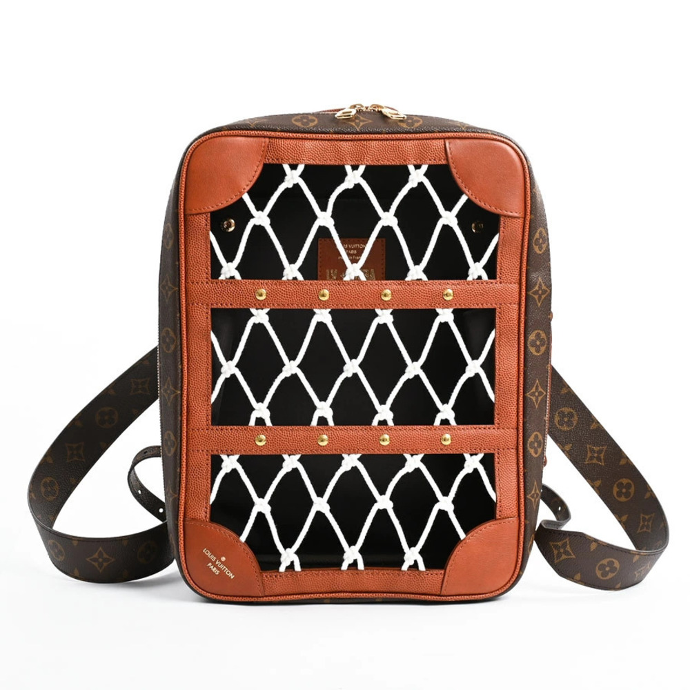 Louis Vuitton NBA brown Shoes Legacy Backpack basketball leather Box Brown